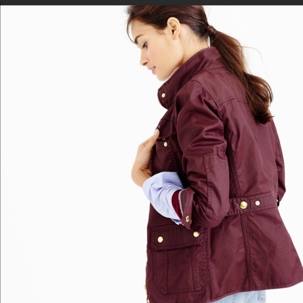 J Crew Downtown Field Jacket size M